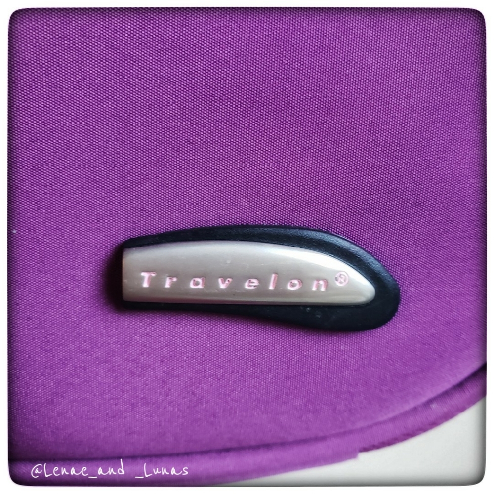 Travelon Bag Crossbody Nylon Purple EUC